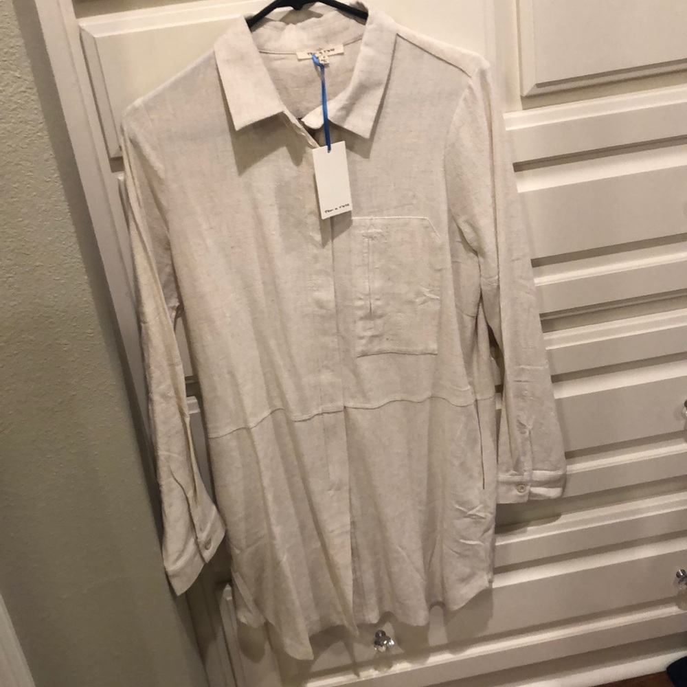 Tea n Rose Cream Long Jacket